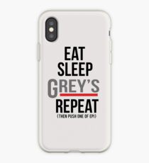 Vinilo o funda para iPhone La repetición de Grey