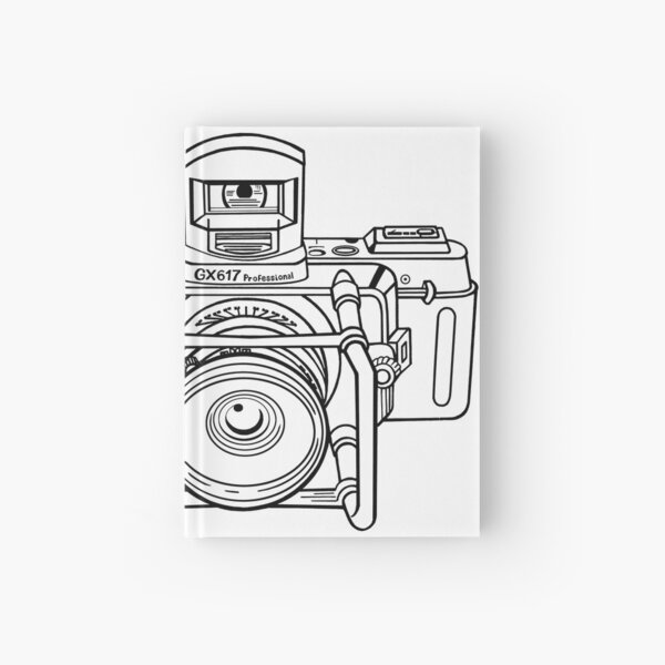 Fuji Camera Hardcover Journal