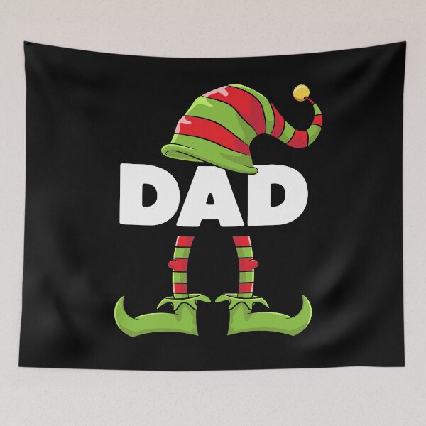 Item preview, Mens Dad Daddy Elf Funny Matching Christmas Costume Family designed and sold by Teeleo.