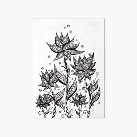 Artikel-Vorschau von Abstrakte Blume Lineart, designt und verkauft von Sebastian Grafmann.