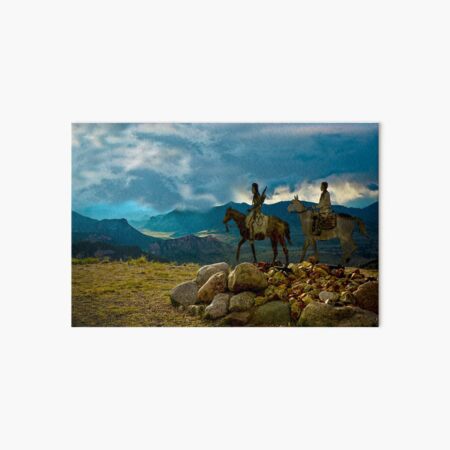 Memorial at Dead Indian Pass Art Board Print