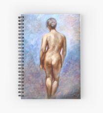 Standing Nude Spiral Notebook