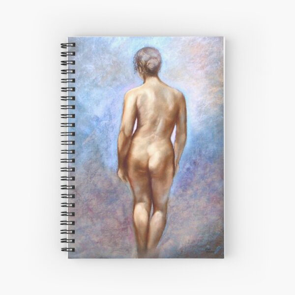 Standing Nude Spiral Notebook