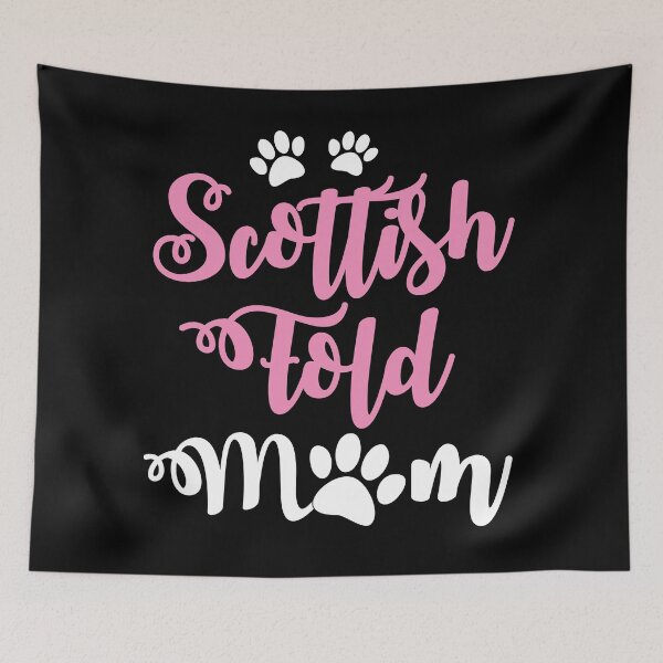 Item preview, Scottish fold cat mom mum with cute paws designed and sold by jazzydevil.