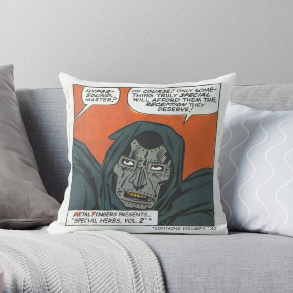 MF Doom - Metal Fingerz Cojín
