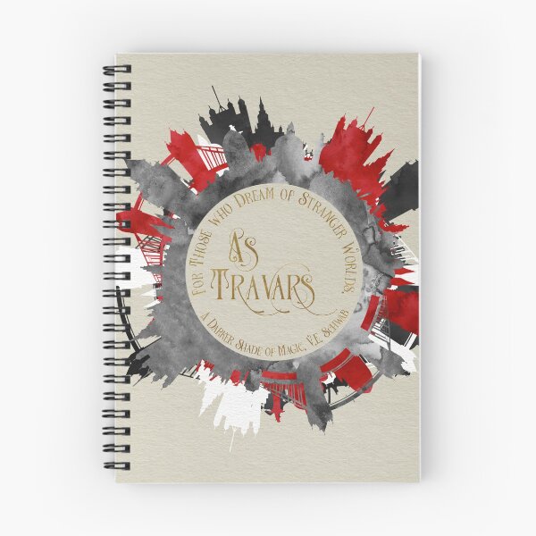 Item preview, As travars. For those who dream of stranger worlds. A Darker Shade of Magic. designed and sold by literarylifeco.