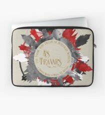 Funda para portátil Como los travars. Para los que sueñan con mundos extraños. Una sombra más oscura de la magia.