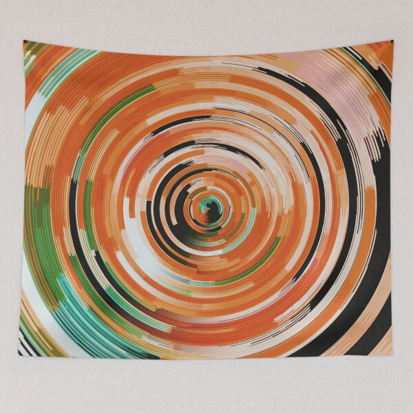 Item preview, colorful Abstract circle painting designed and sold by Vinod950.