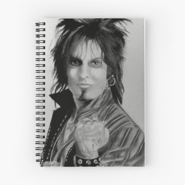 Aperçu de l'œuvre Nikki Sixx créée et vendue par Smogmonkey.
