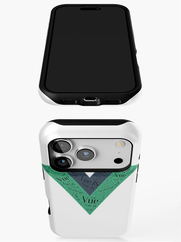 Thumbnail 3 of 4, iPhone Case, Vue JS VueJS JavaScript Framework designed and sold by vladocar.