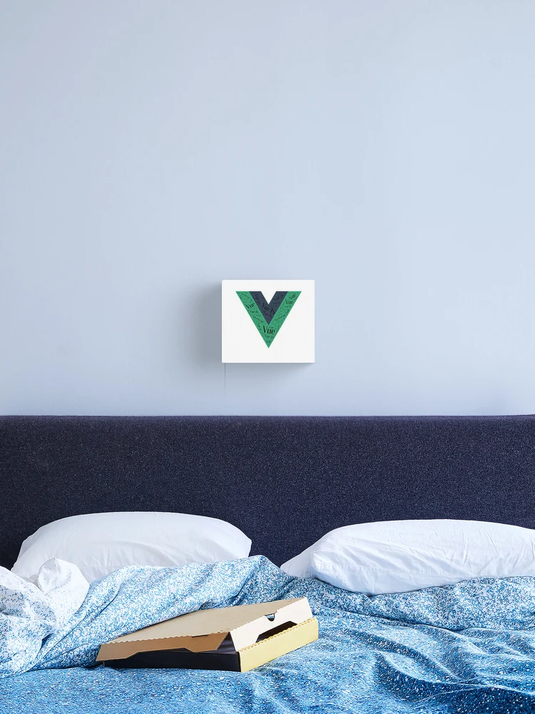 Imagen 2 de 3, Lienzo con la obra Vue JS VueJS JavaScript Framework, diseñada y vendida por vladocar.
