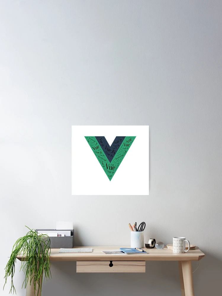 Thumbnail 2 of 3, Poster, Vue JS VueJS JavaScript Framework designed and sold by vladocar.