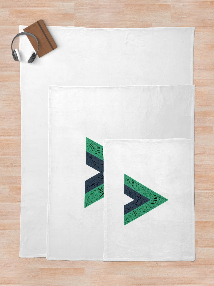 Thumbnail 5 of 6, Throw Blanket, Vue JS VueJS JavaScript Framework designed and sold by vladocar.