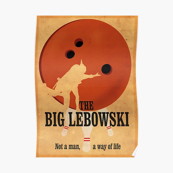 The Big Lebowski - Bowling Poster