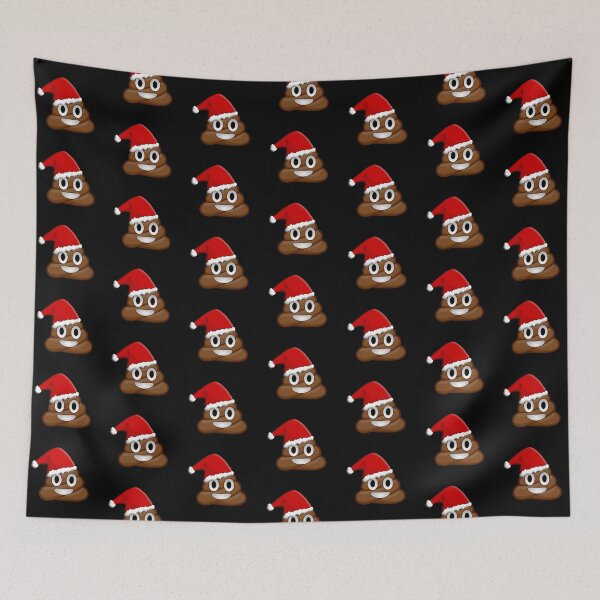 Item preview, Christmas poop emoji  designed and sold by sasyall.