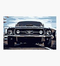 Mustang Photographic Print