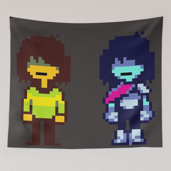 Item preview, Deltarune Kris and Battle Kris Side by side designed and sold by OctaviousRex197.