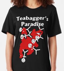 Teabagger's Paradise Slim Fit T-Shirt