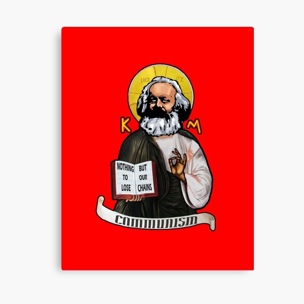 Karl Marx Icon Canvas Prints | Redbubble