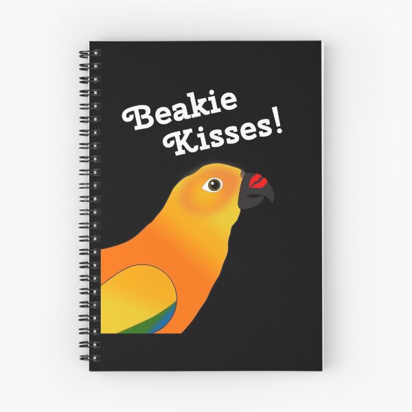Item preview, Beakie Kisses Sun Conure Parrot designed and sold by einsteinparrot.