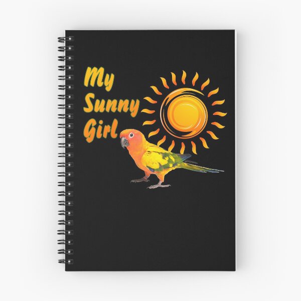 Item preview, Sun Conure Parrot Sunny Sunshine Girl designed and sold by einsteinparrot.
