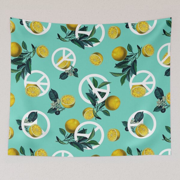 Item preview, Peace Symbol and Lemon Patterns designed and sold by Talip Memis.