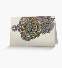 Mandala Greeting Card