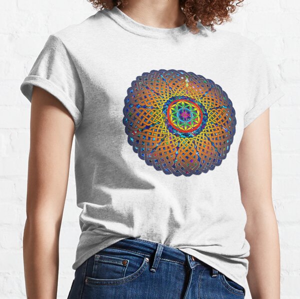 Flower of Life Celtic Mandala Classic T-Shirt