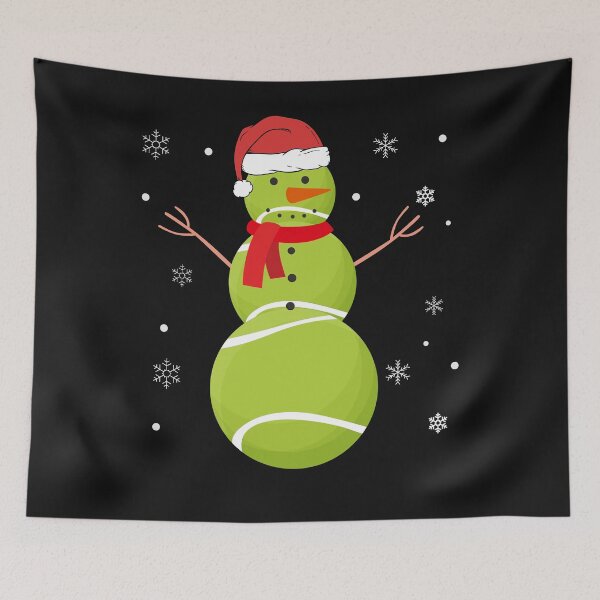 Item preview, Tennis snow man designed and sold by dtino.