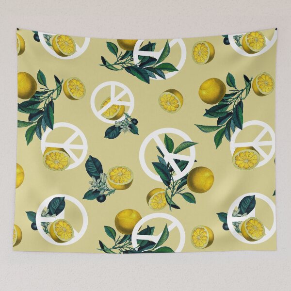 Item preview, Peace Symbol and Lemon Patterns designed and sold by Talip Memis.
