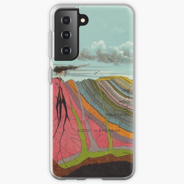Vintage Geology and Meteorology Diagram (1893) Samsung Galaxy Soft Case
