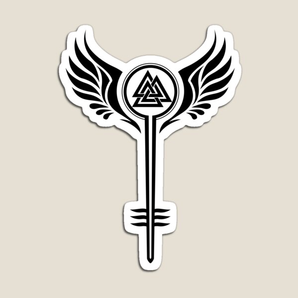 Valknut Magnet — SHIELDMAIDEN'S SANCTUM