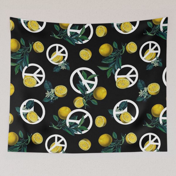 Item preview, Peace Symbol and Lemon Patterns designed and sold by Talip Memis.