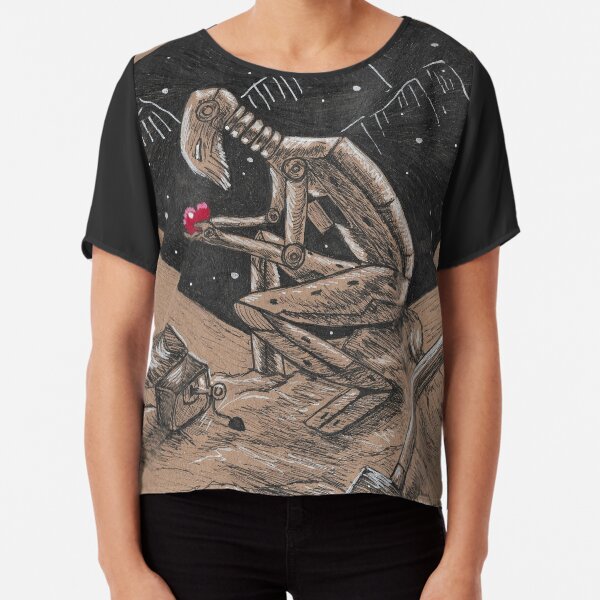 Guarded Chiffon Top