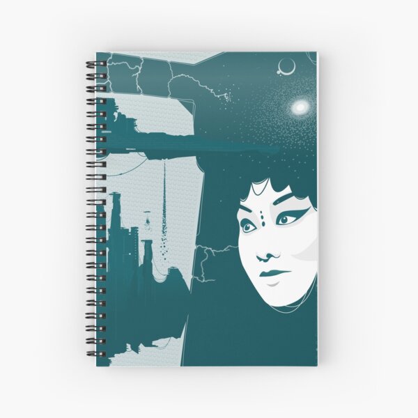 Vector doodle 15 Spiral Notebook