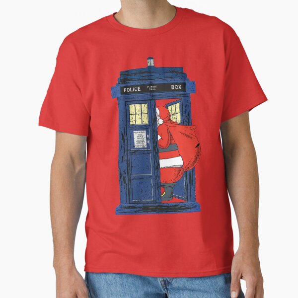 Item preview, Christmas 1822 - Nicholas Visit The Blue Police Box 1 designed and sold by EDDArt.