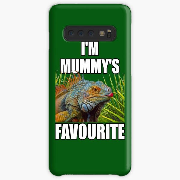 Green Iguana Mum Reptile Keeper Design Samsung Galaxy Snap Case