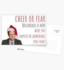 Dwight Christmas Card/Sticker. Pennsylvania Dutch Christmas. The Office US, meme greeting cards Postcards