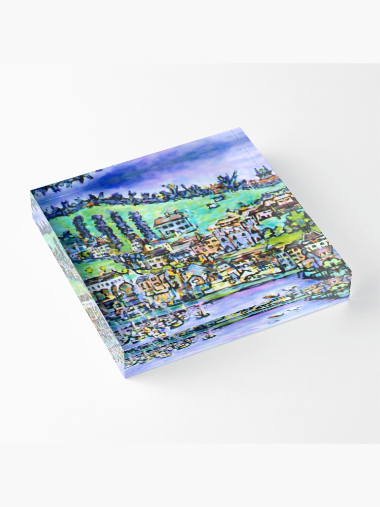 Alternate view of Kinsale I Acrylic Block