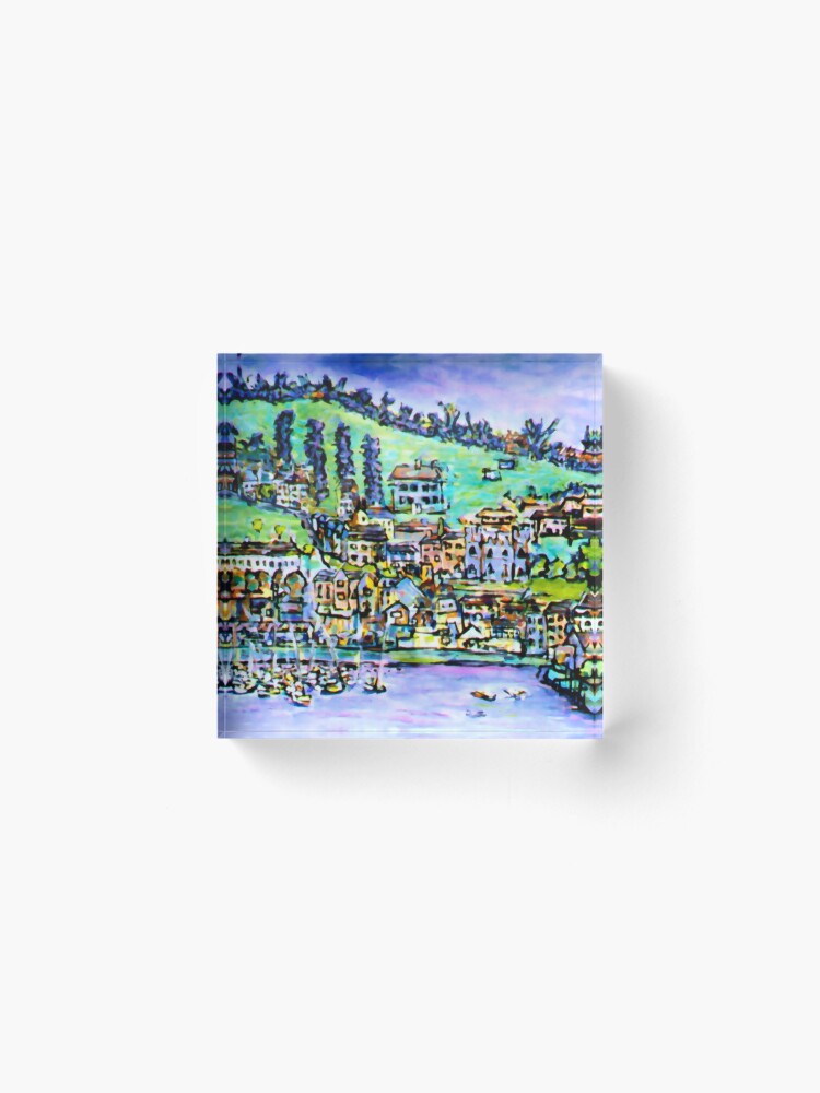 Alternate view of Kinsale I Acrylic Block