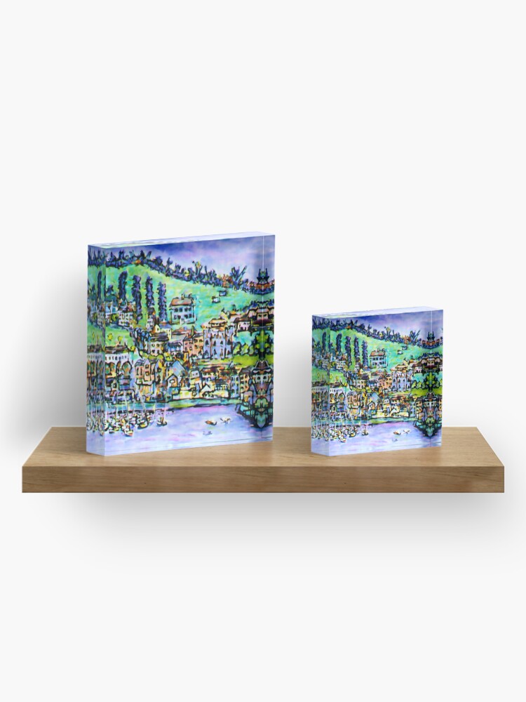 Alternate view of Kinsale I Acrylic Block