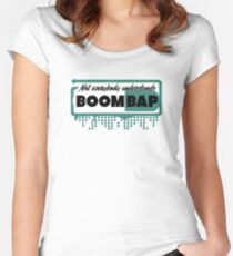 Not everybody understands Boom Bap music gift Women's Fitted Scoop T-Shirt