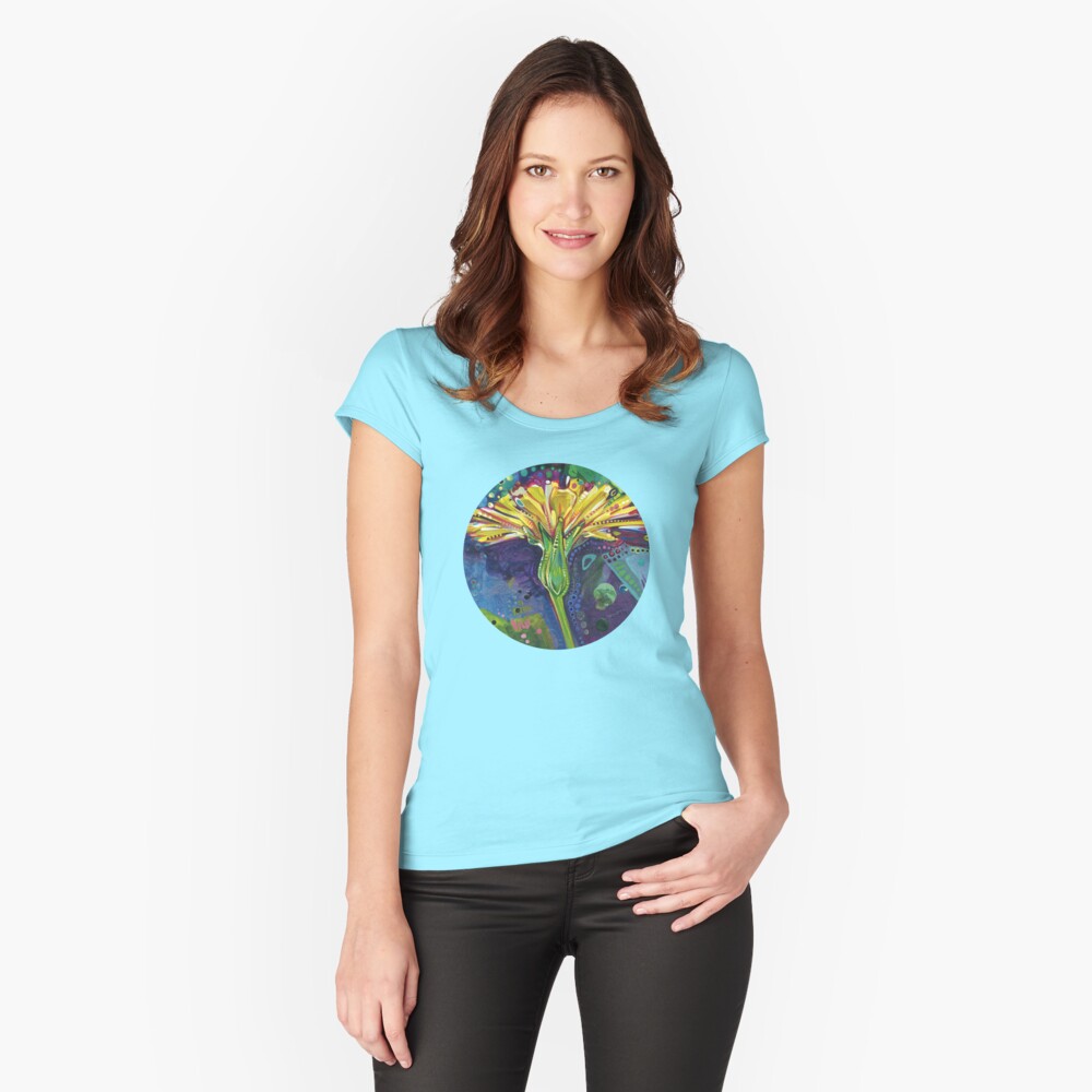 Item preview, Fitted Scoop T-Shirt designed and sold by gwennpaints.