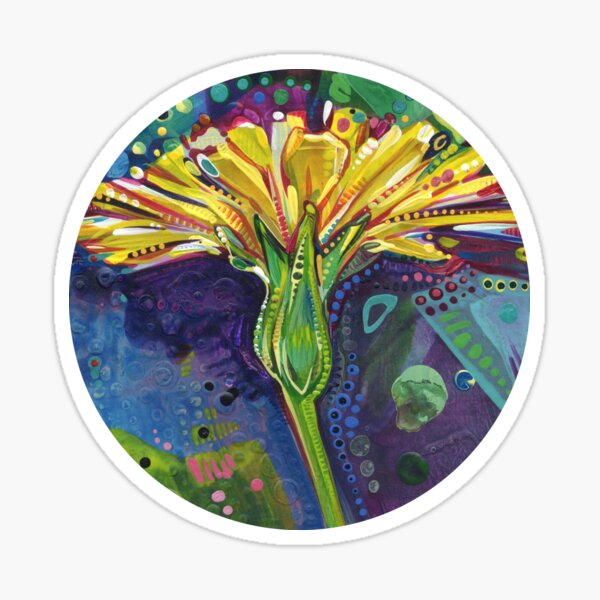 Dandelion Painting - 2018 Sticker