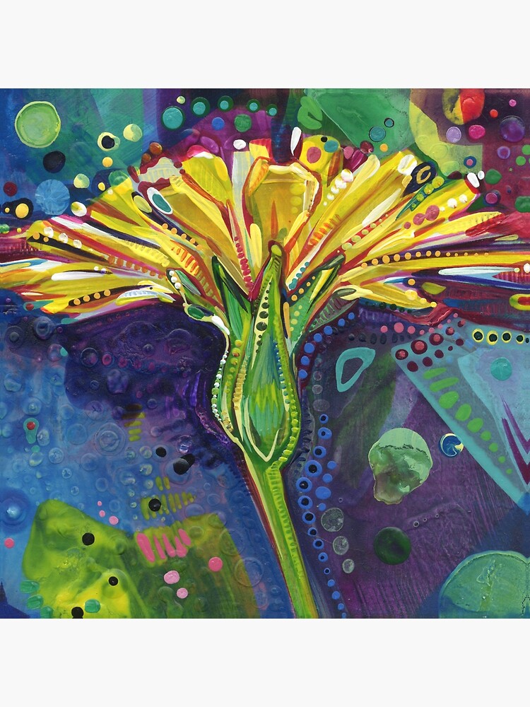 Thumbnail 2 of 2, Tote Bag, Dandelion designed and sold by gwennpaints.