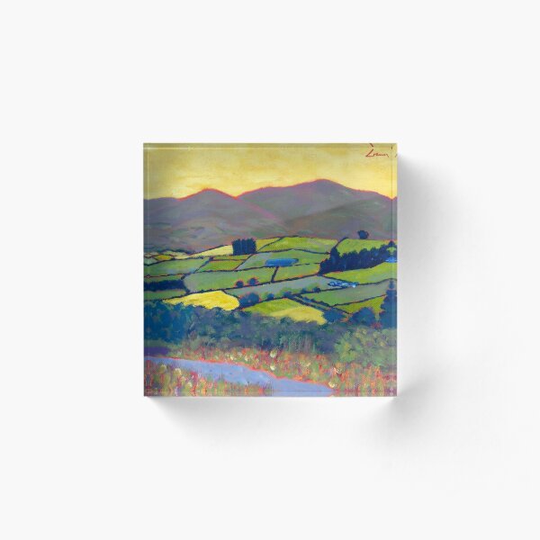 East Kilkenny, Ireland Acrylic Block