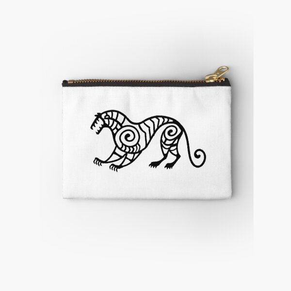Item preview, Tiger Glyph Black designed and sold by PaleoPanthera.