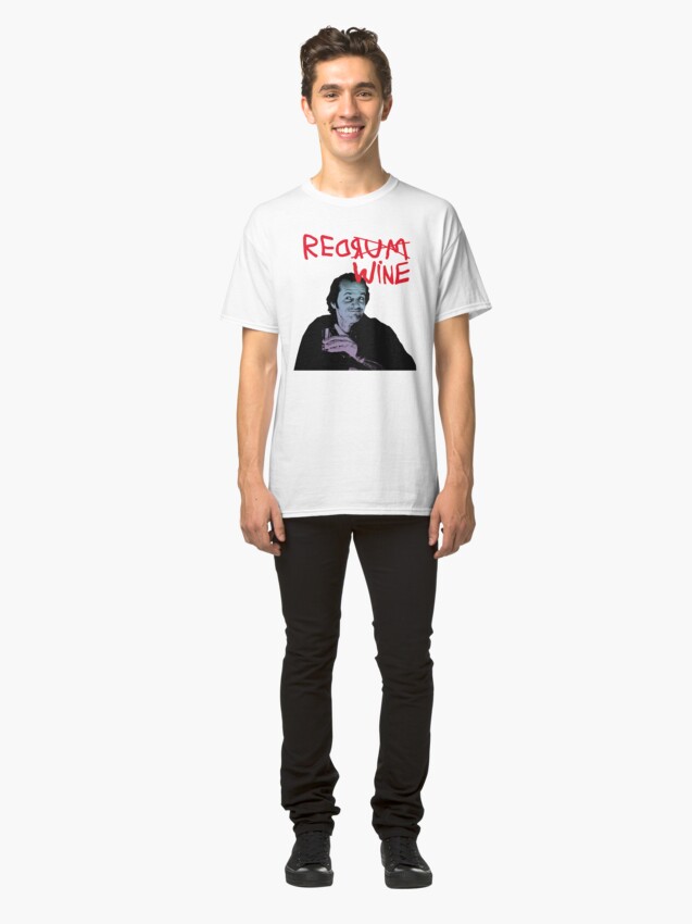 Alternate view of RED RUM RED WINE (JACK) Classic T-Shirt