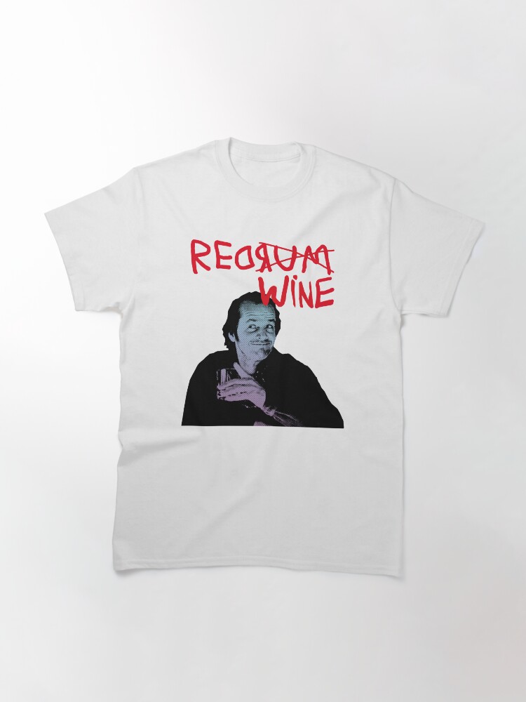 Alternate view of RED RUM RED WINE (JACK) Classic T-Shirt