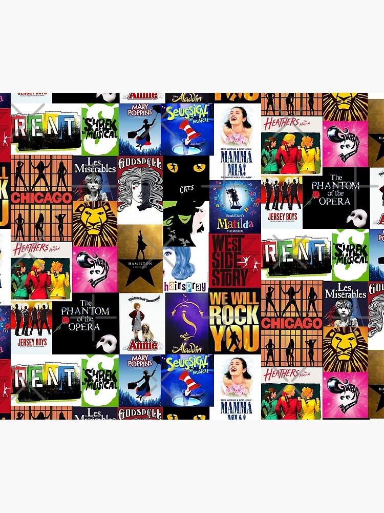 Musicals Collage III by BrambleBox